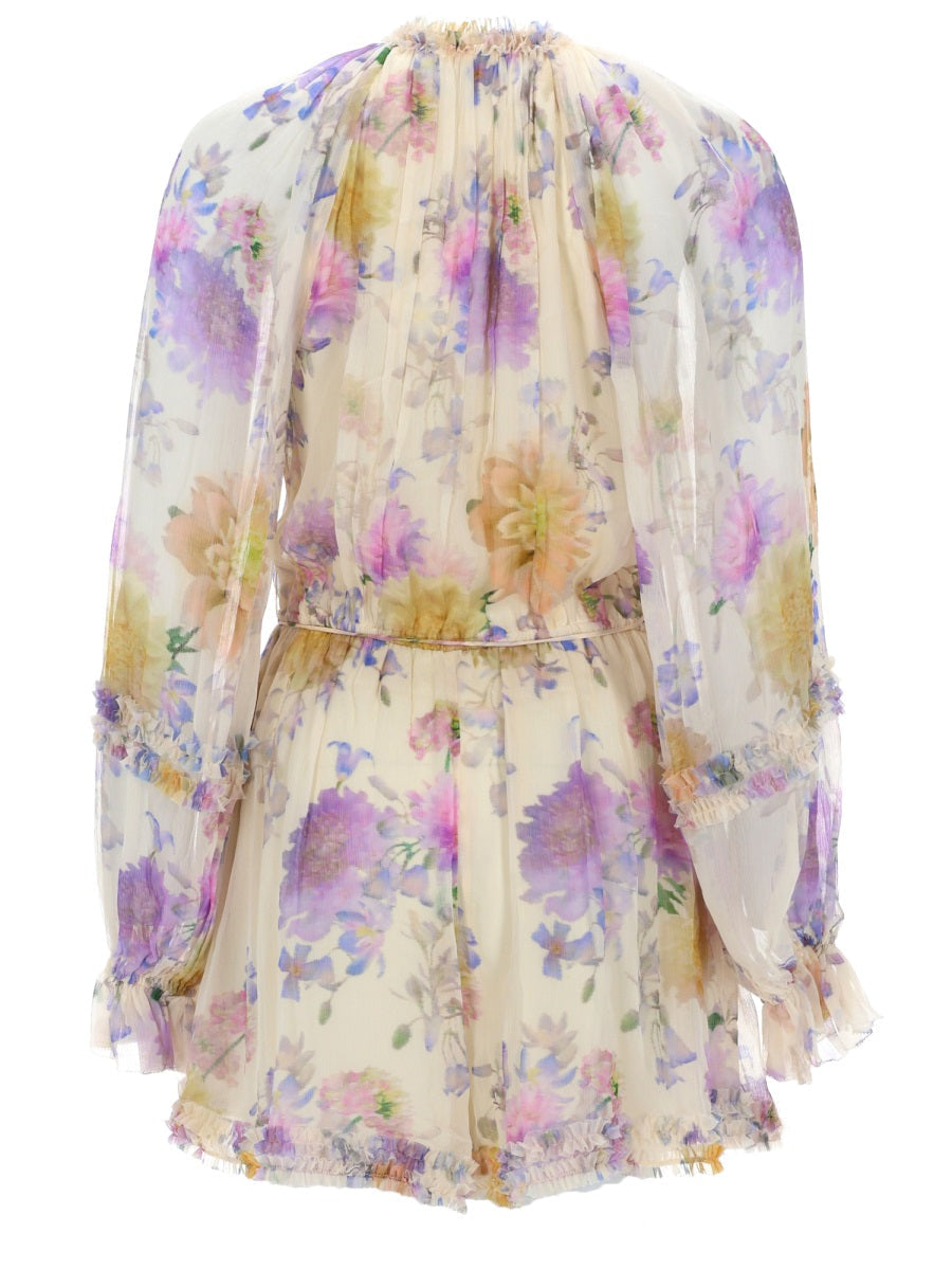 Zimmermann Abito "Luna Ruffle"
