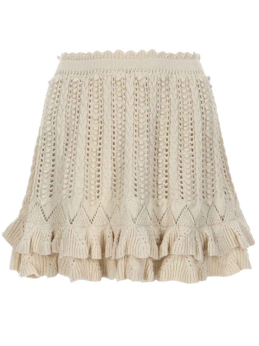 Marant étoile Minigonna "Nelle" In Crochet