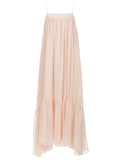 Rotate Birger Christensen Abito Midi In Chiffon