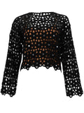 Michael By Michael Kors Top In Crochet