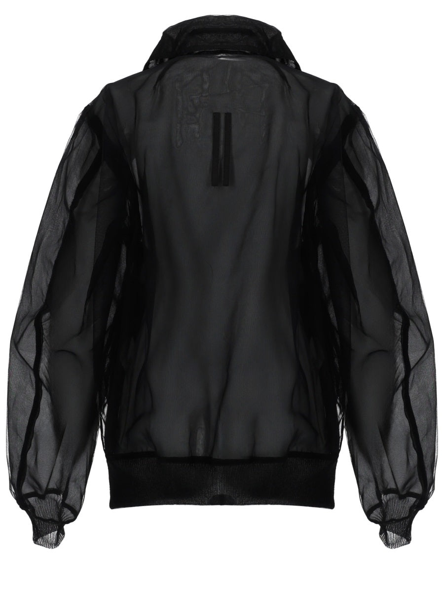 Rick Owens Giacca Bomber "Dracucollar Flight"