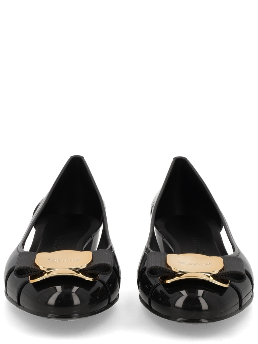 Ferragamo Ballerina "Nara Jelly"