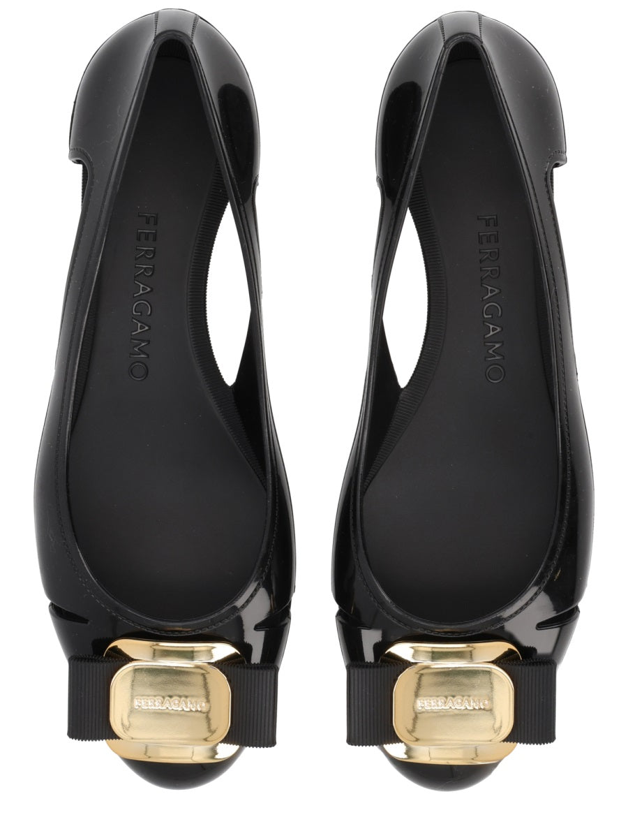 Ferragamo Ballerina "Nara Jelly"