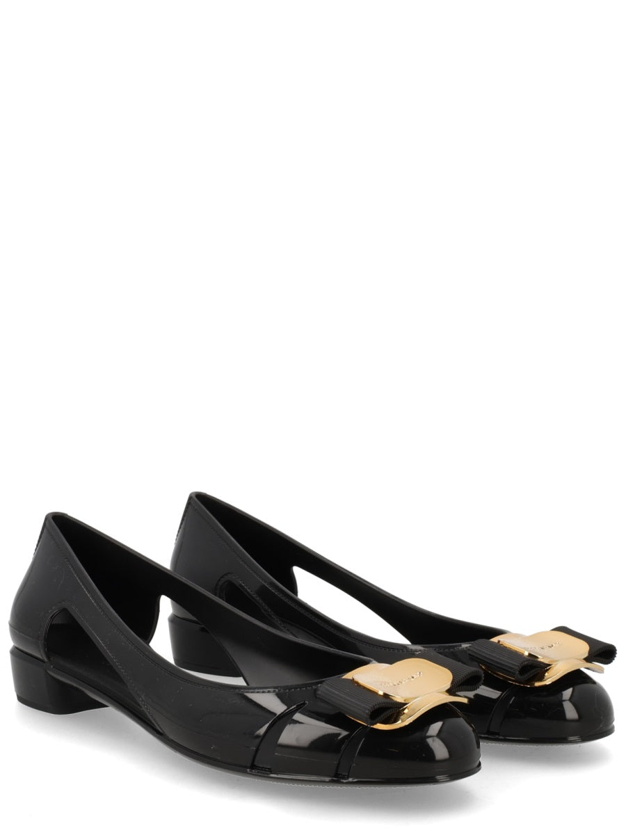 Ferragamo Ballerina "Nara Jelly"