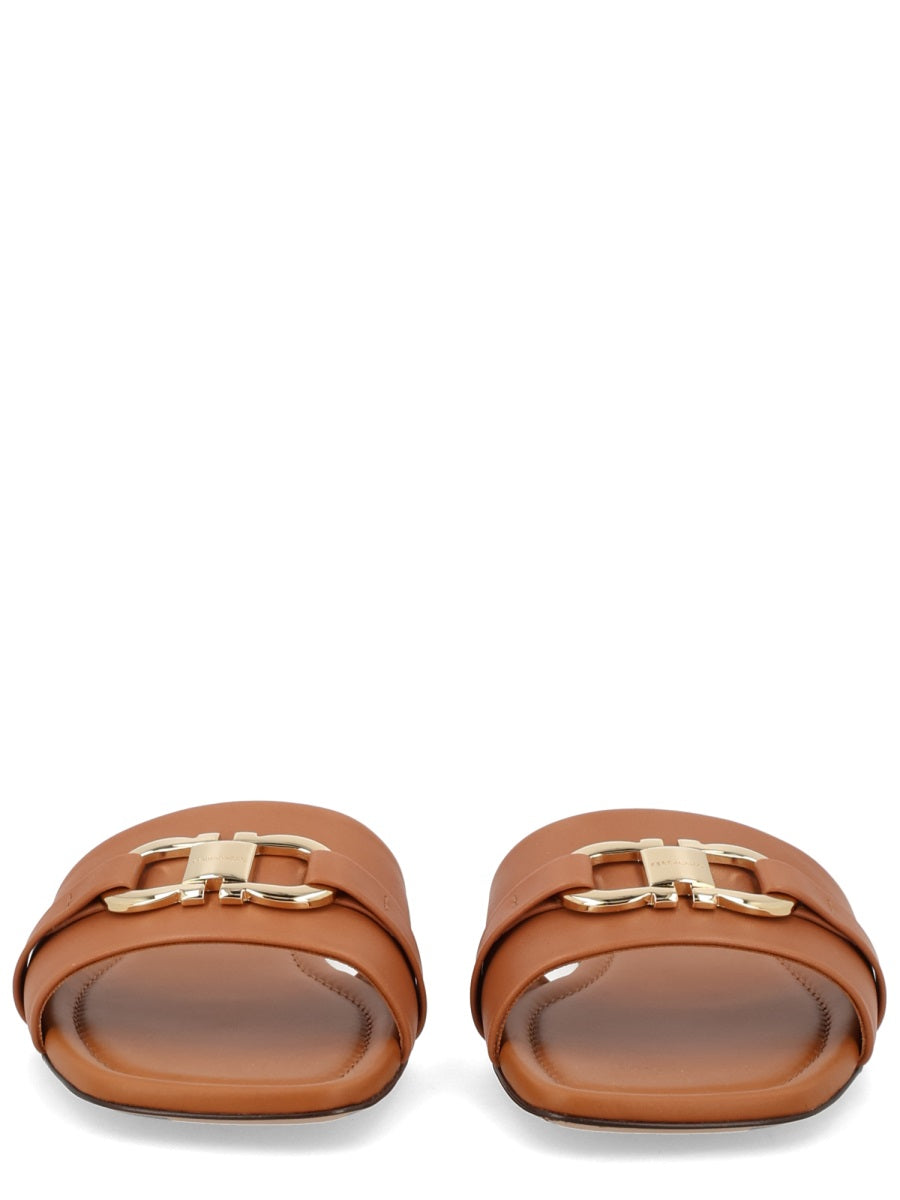 Ferragamo Slide "Gancini"