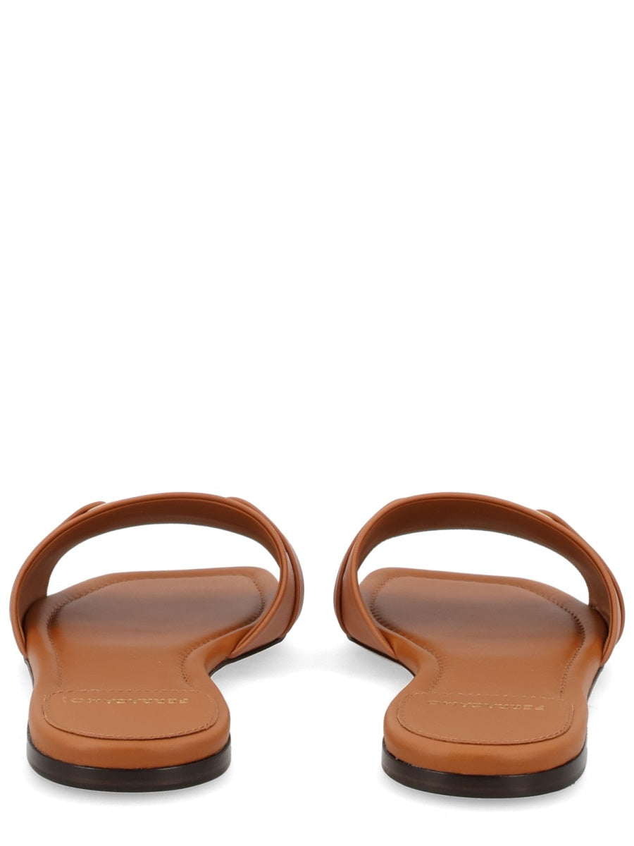 Ferragamo Slide "Gancini"