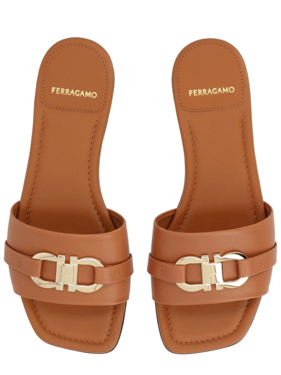 Ferragamo Slide "Gancini"