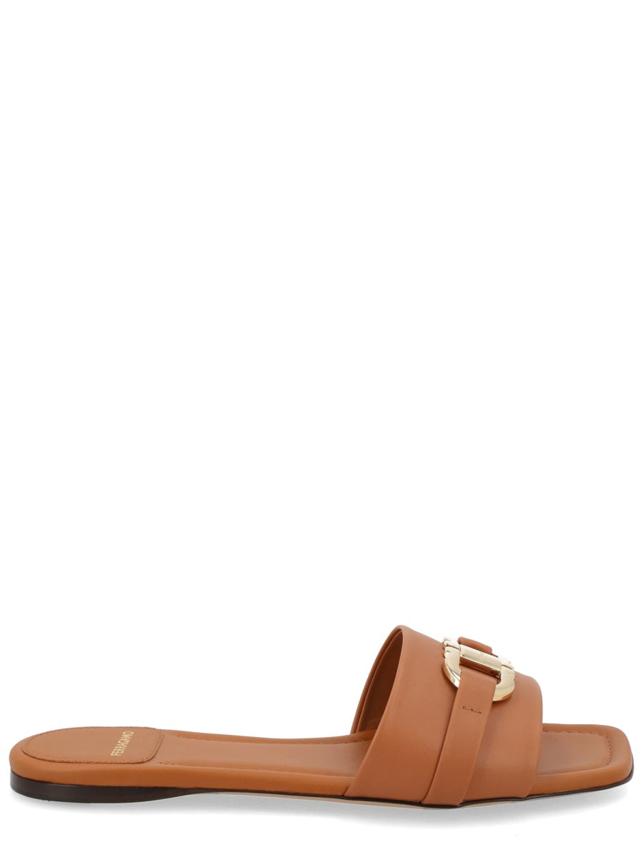 Ferragamo Slide "Gancini"