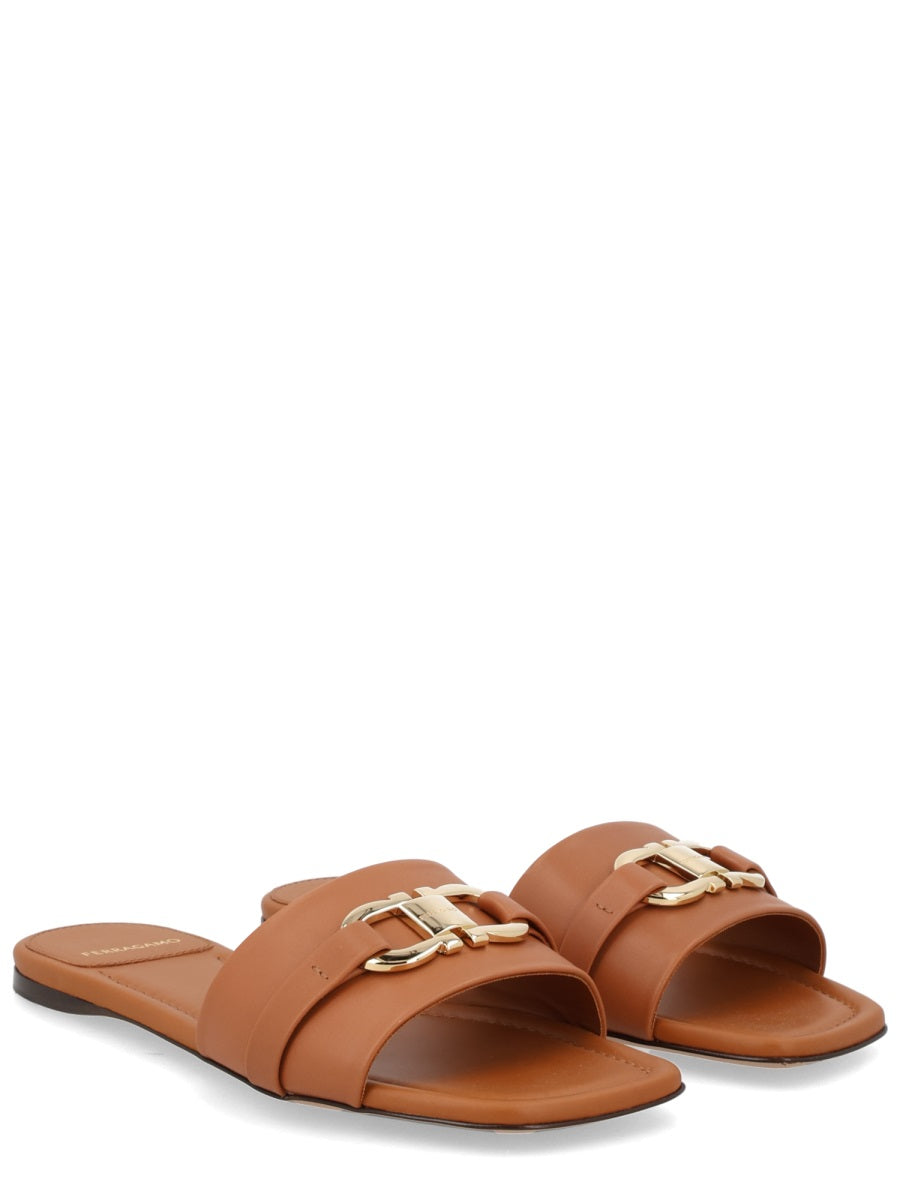 Ferragamo Slide "Gancini"