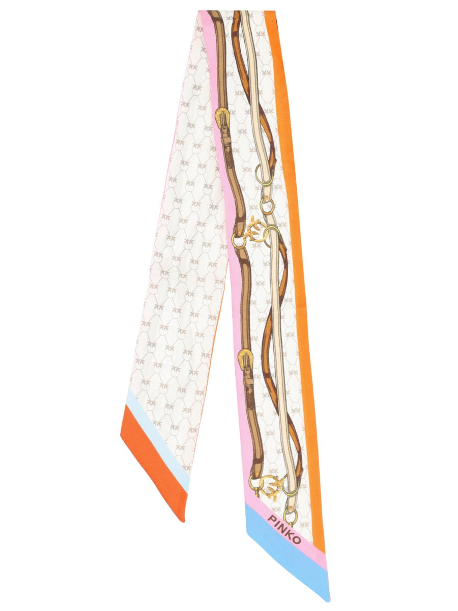 Pinko Foulard In Misto Seta