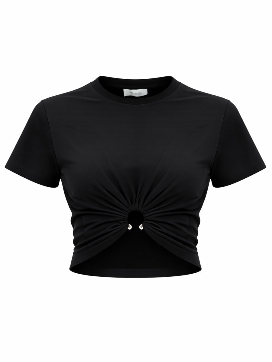 Rabanne T Shirt Cropped