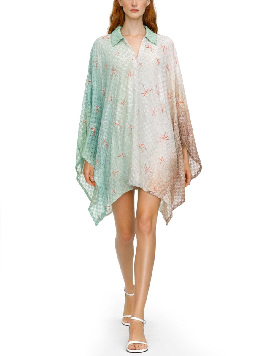 Missoni Copricostume Corto In Viscosa Lamé