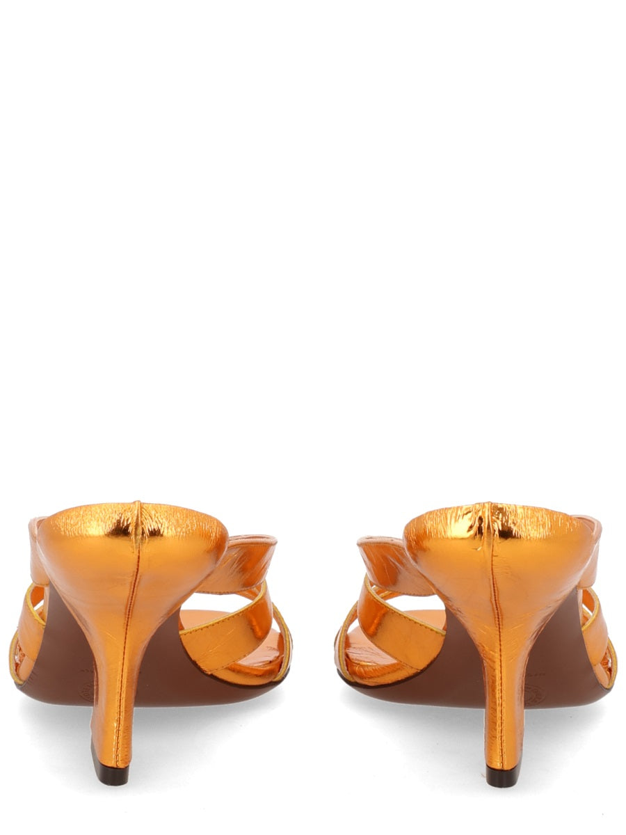Dries Van Noten Sandalo Con Tacco