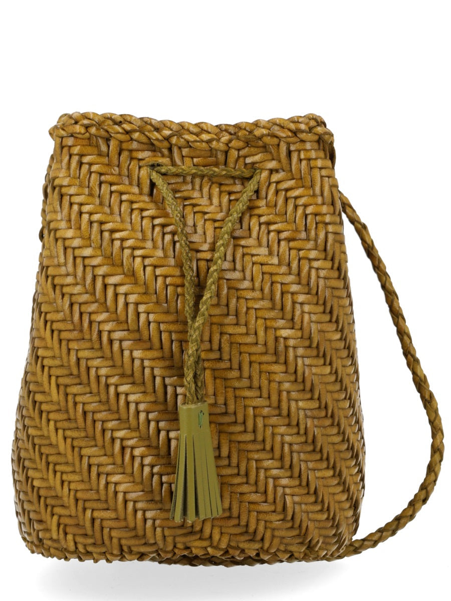 Dragon Diffusion Borsa "Pompom Double Jump Tan"