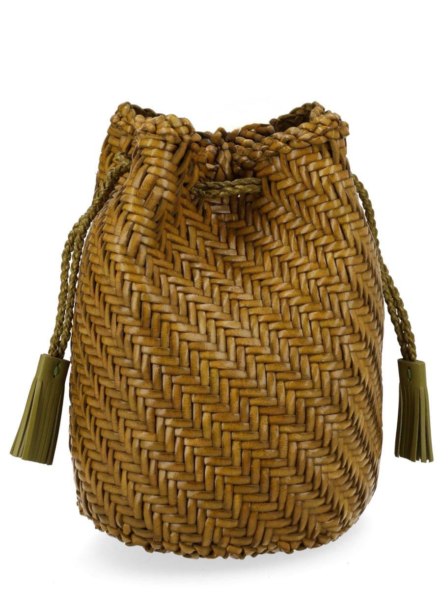 Dragon Diffusion Borsa "Pompom Double Jump Tan"
