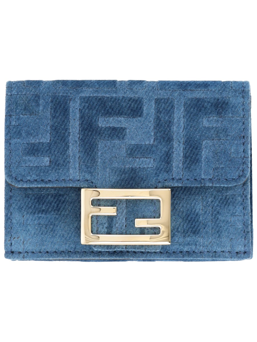 Fendi Portafoglio "Micro Trifold Baguette"