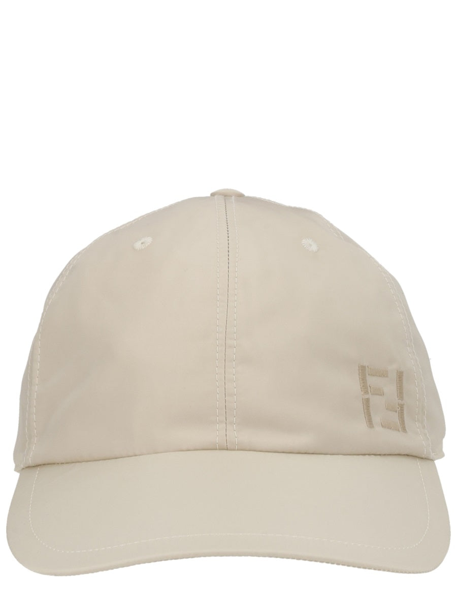 Fendi Cappello Da Baseball Con Logo