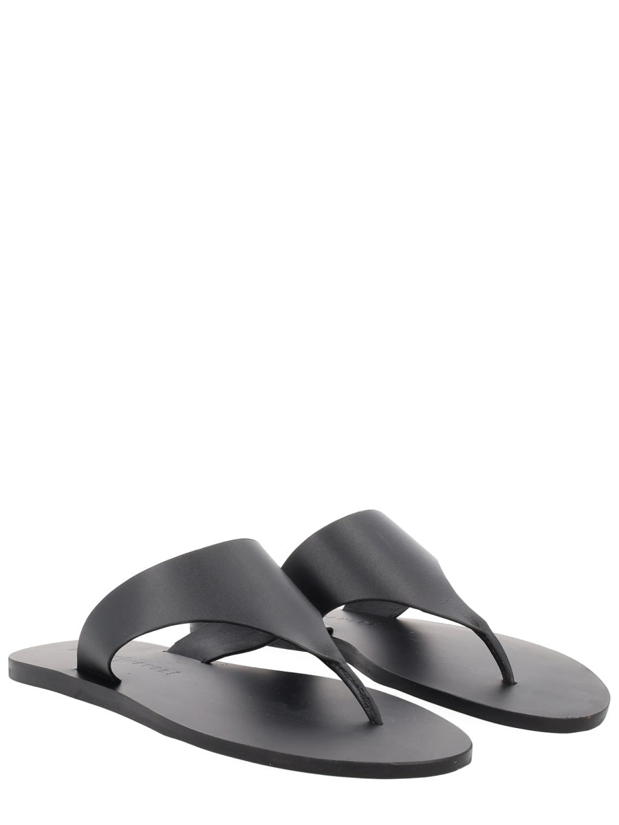 Manebi Sandalo In Pelle