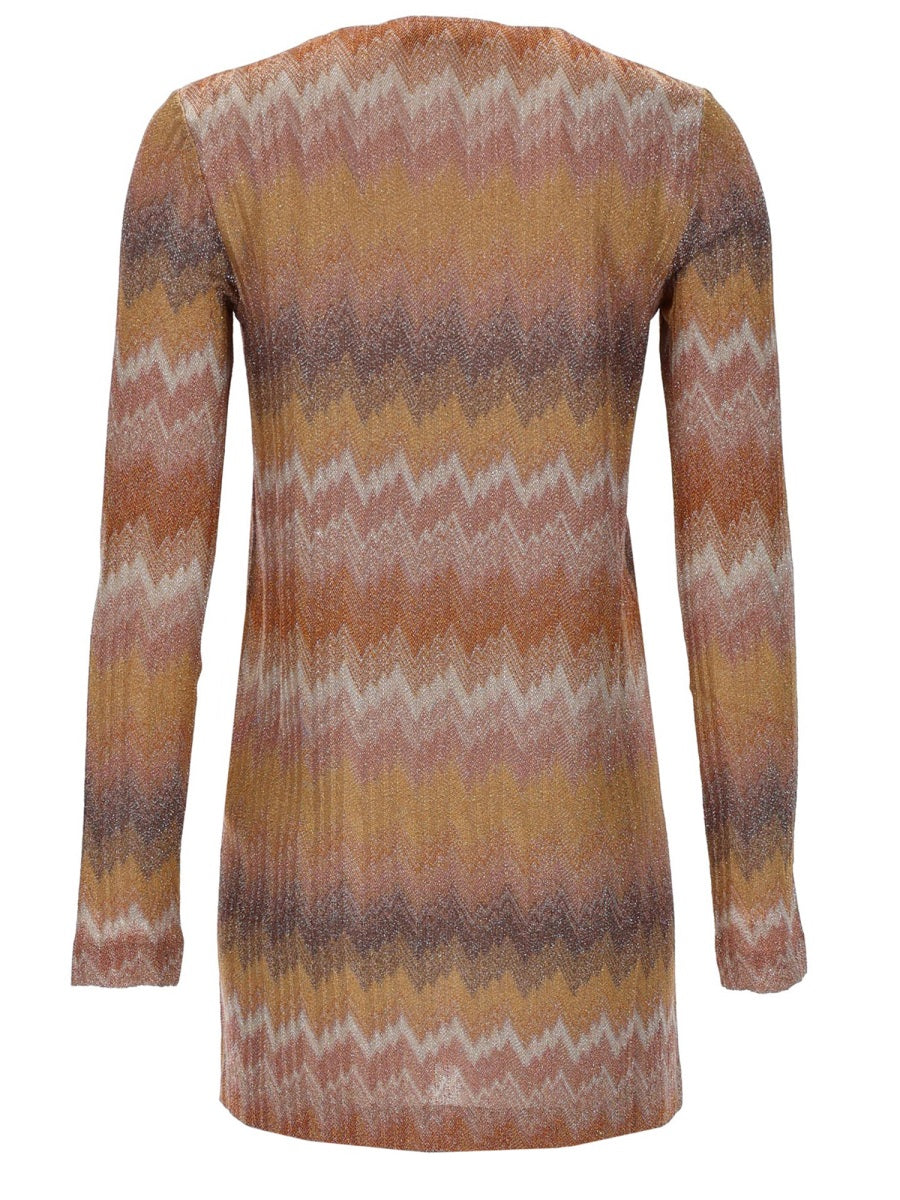 Missoni Mini Abito A Maniche Lunghe