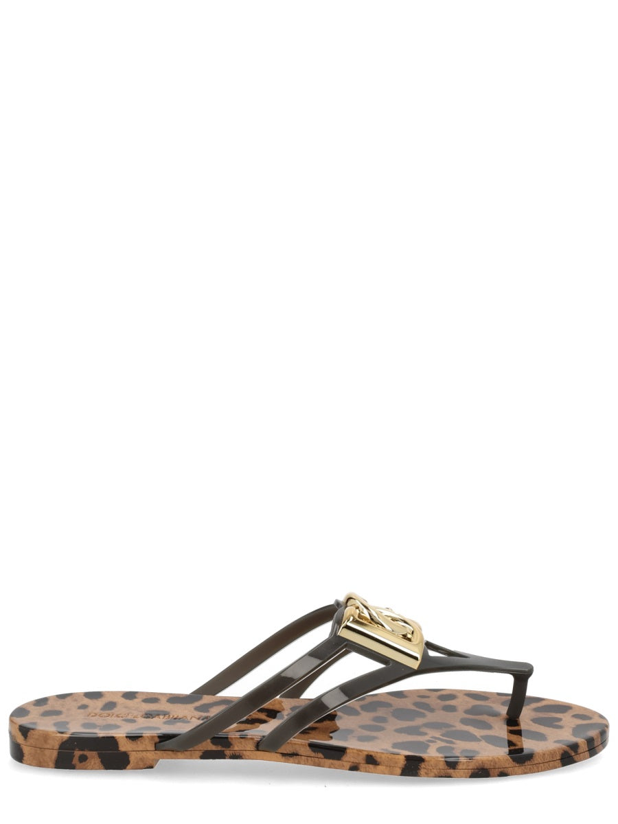 Dolce & Gabbana Slide Con Logo