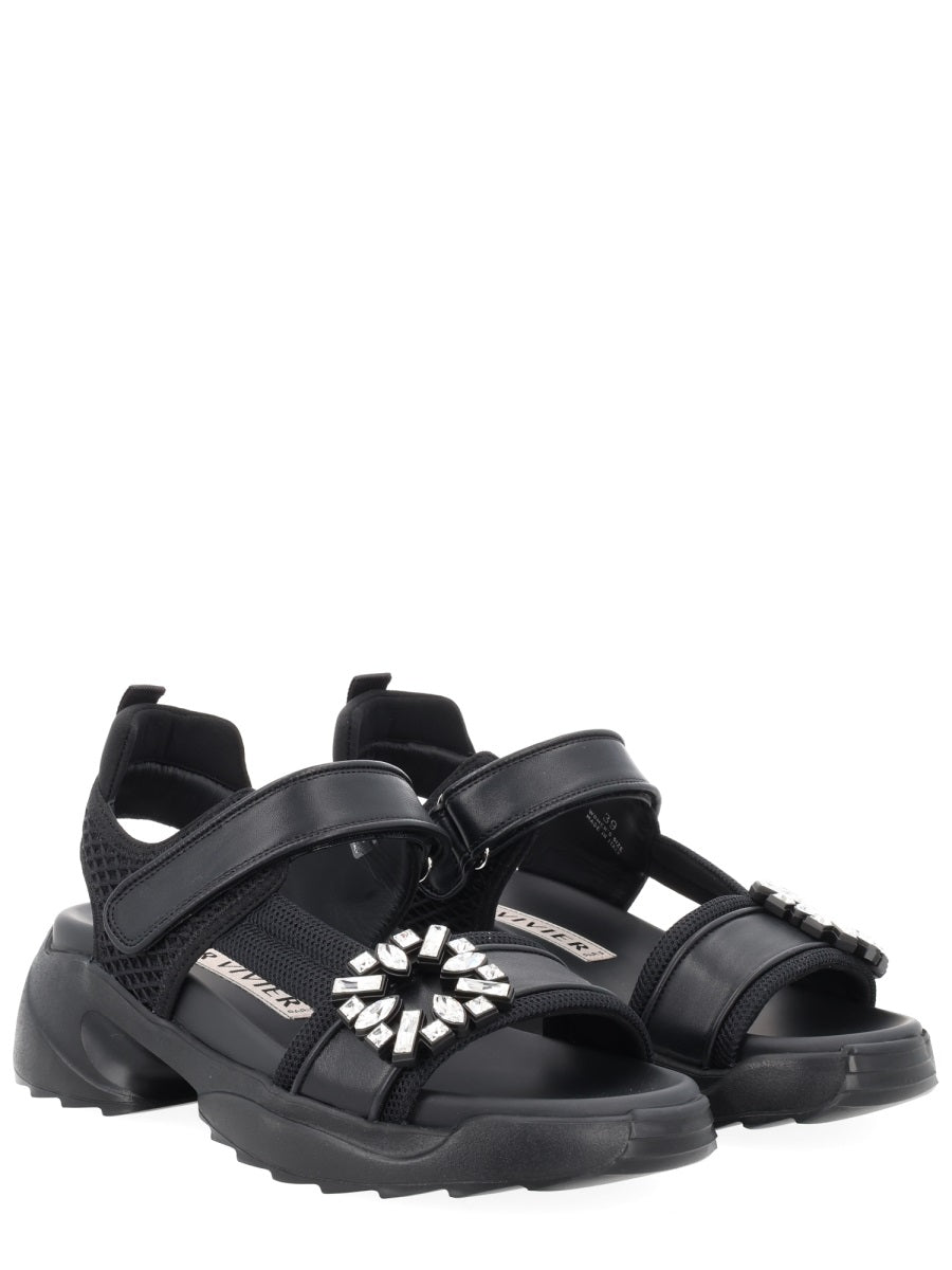 Roger Vivier Sandalo "Viv On The Run"