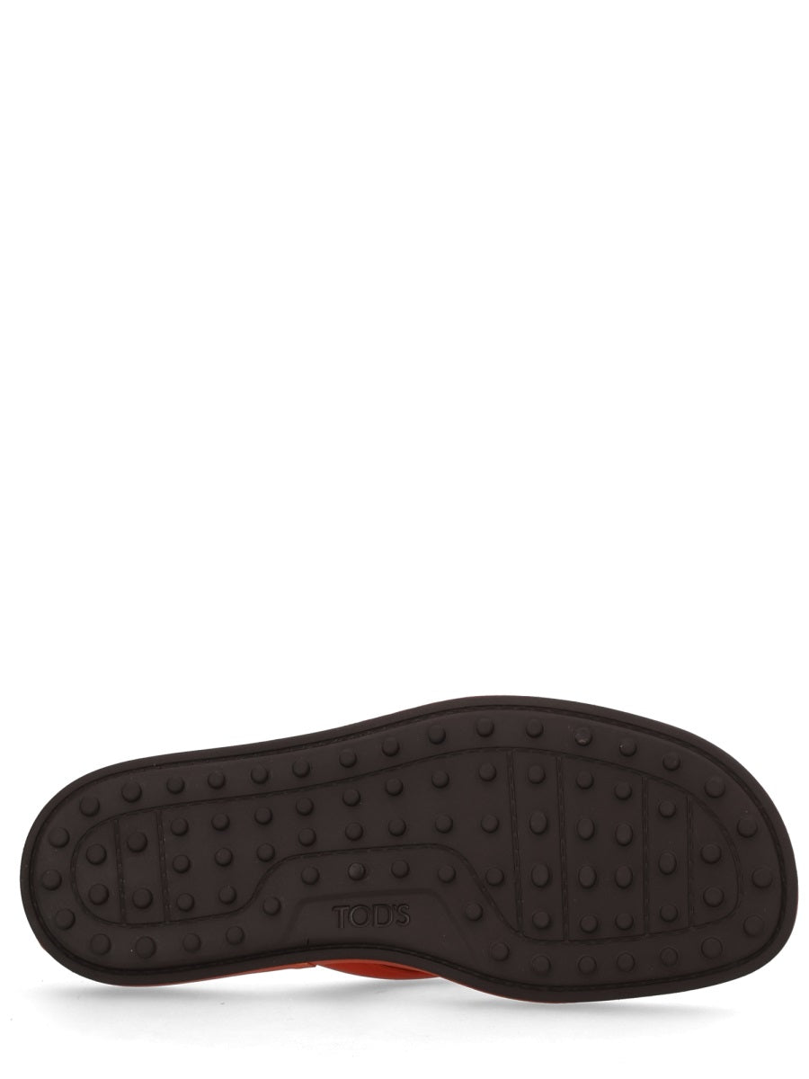 Tod's Sandalo Infradito Con Logo