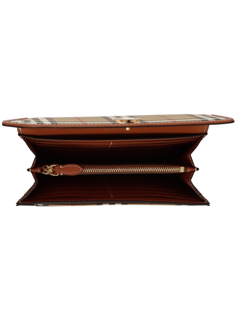 Burberry Portafoglio "Continental Check"