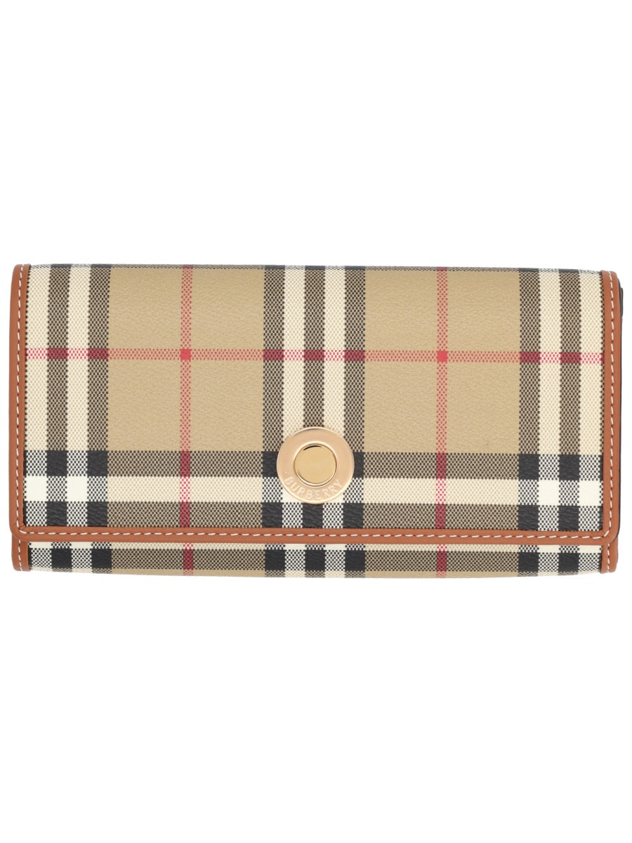 Burberry Portafoglio "Continental Check"