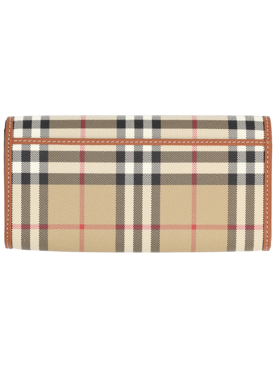 Burberry Portafoglio "Continental Check"
