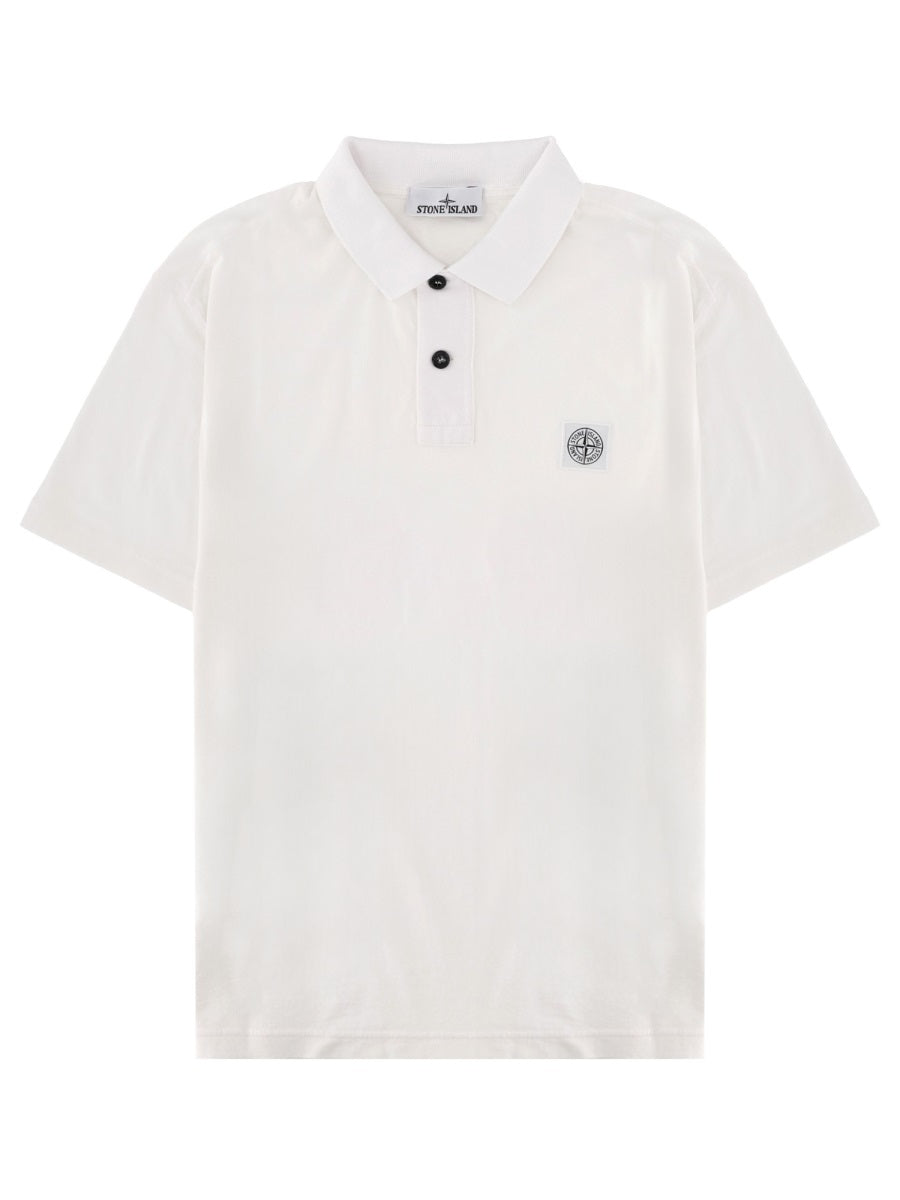 Stone Island Polo Con Logo