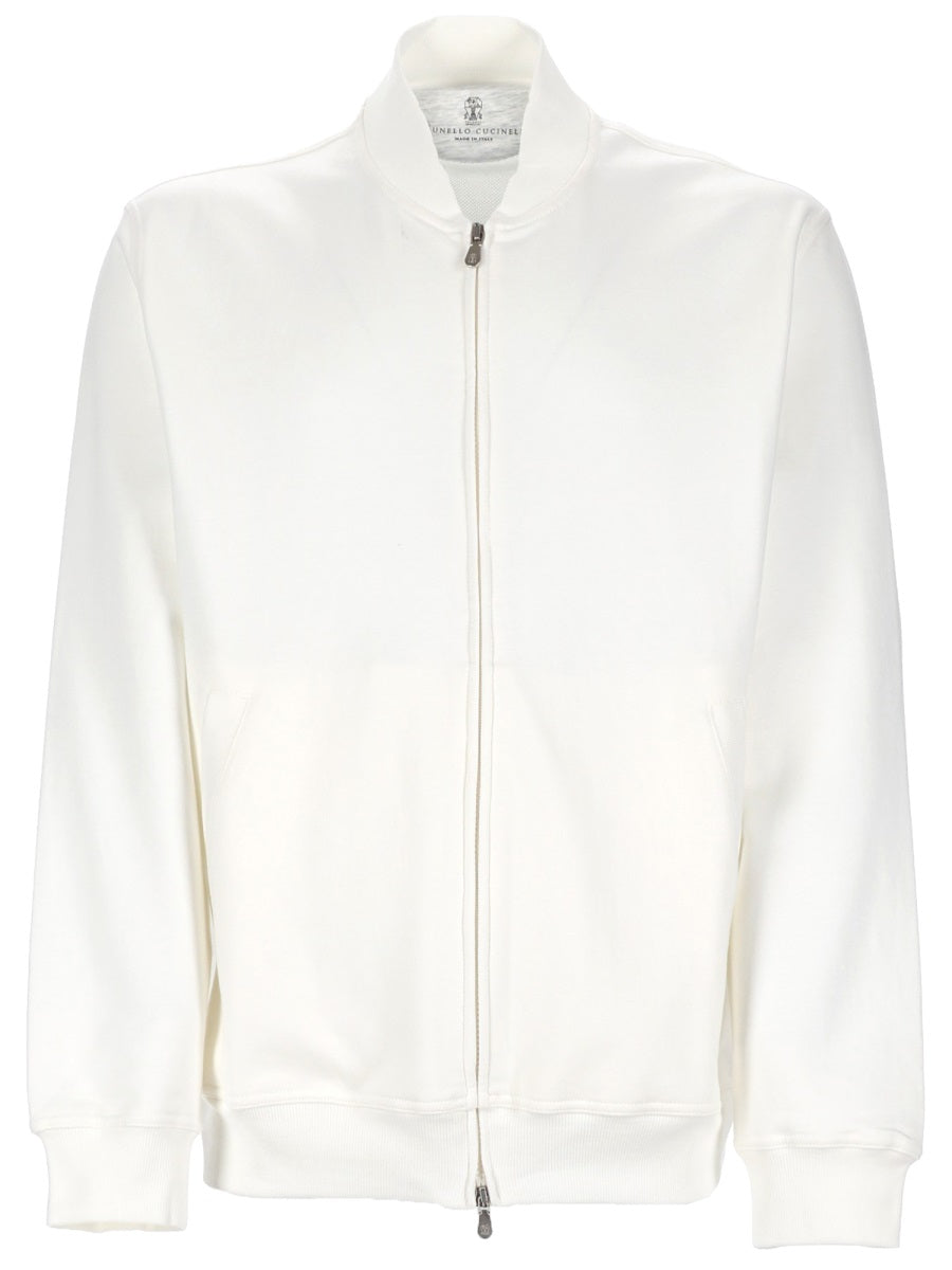 Brunello Cucinelli Felpa Con Zip
