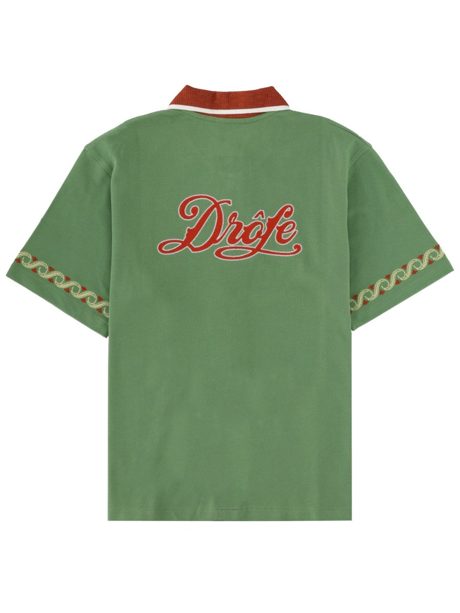 Drôle De Monsieur Camicia Con Logo