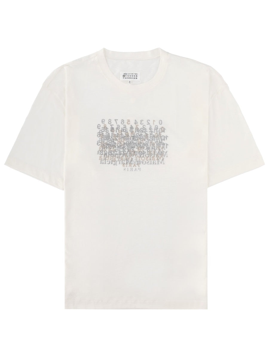 Maison Margiela T Shirt Con Stampa