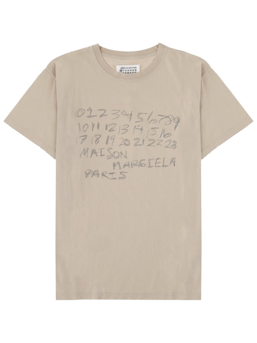 Maison Margiela T Shirt Con Stampa