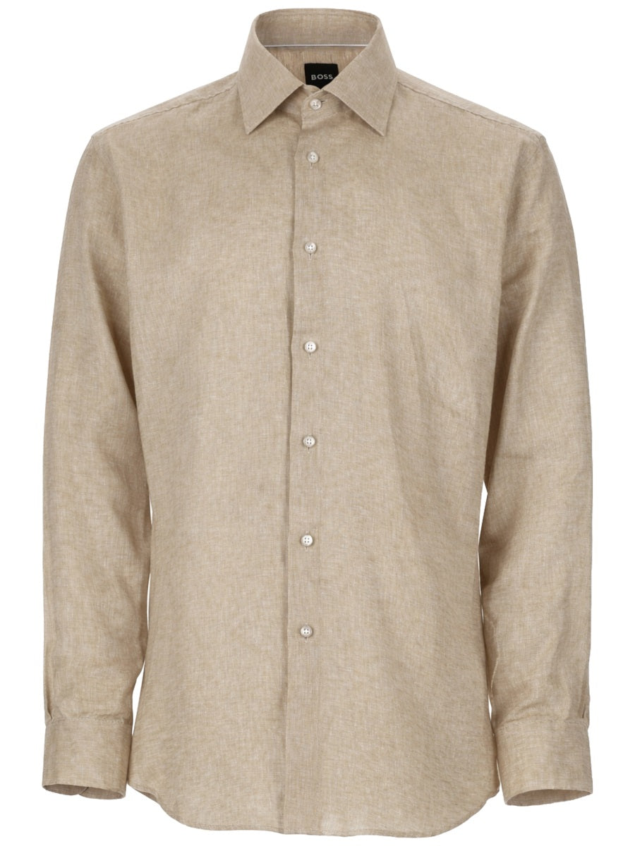 Boss Camicia In Lino