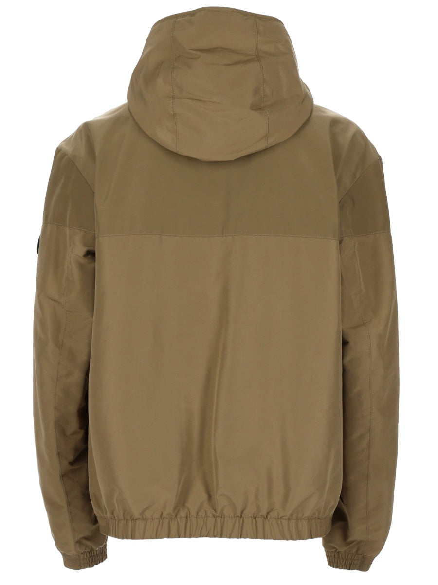 Boss Giacca Con Cappuccio E Zip