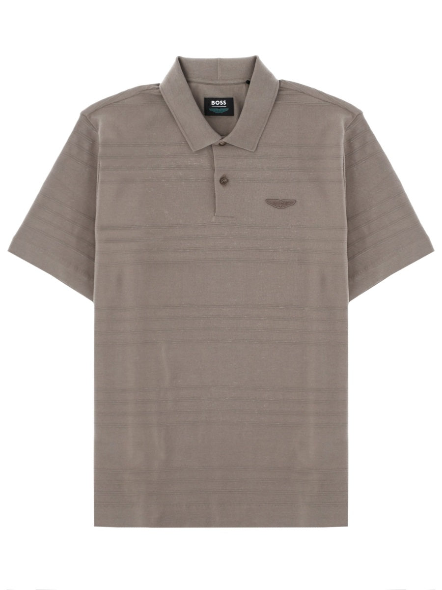 Boss Polo Con Logo