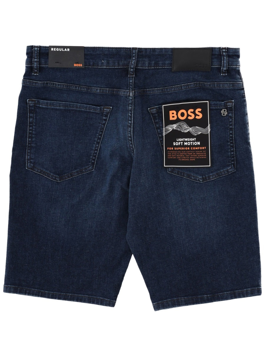 Boss Shorts Con Patch Logo