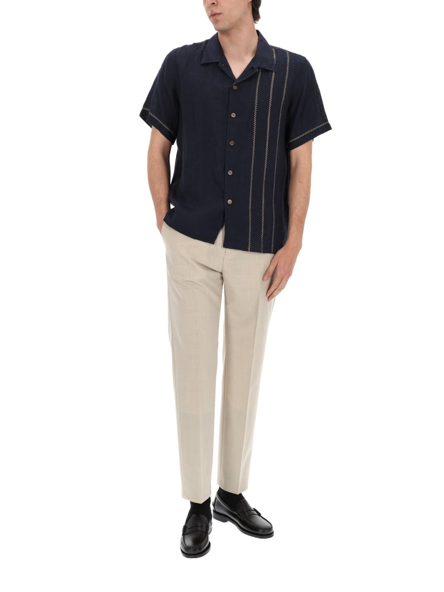 Ps By Paul Smith Camicia In Lino