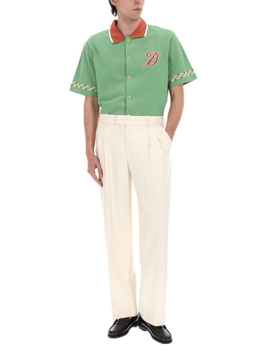 Drôle De Monsieur Camicia Con Logo