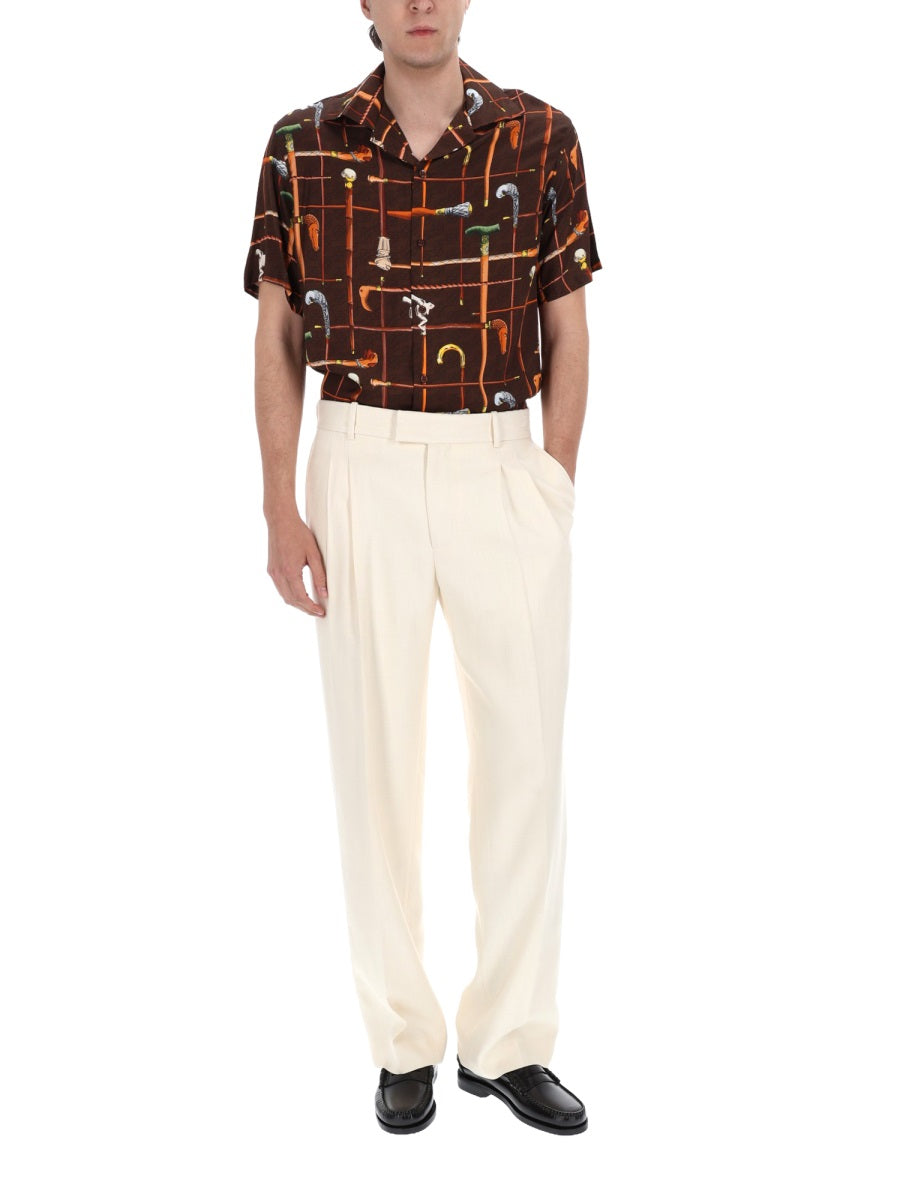 Drôle De Monsieur Camicia Con Stampa