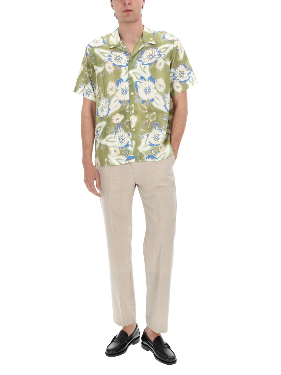 Ps By Paul Smith Camicia "Casual Fit" Con Stampa