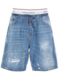 Dsquared Shorts "Surfer" Con Logo