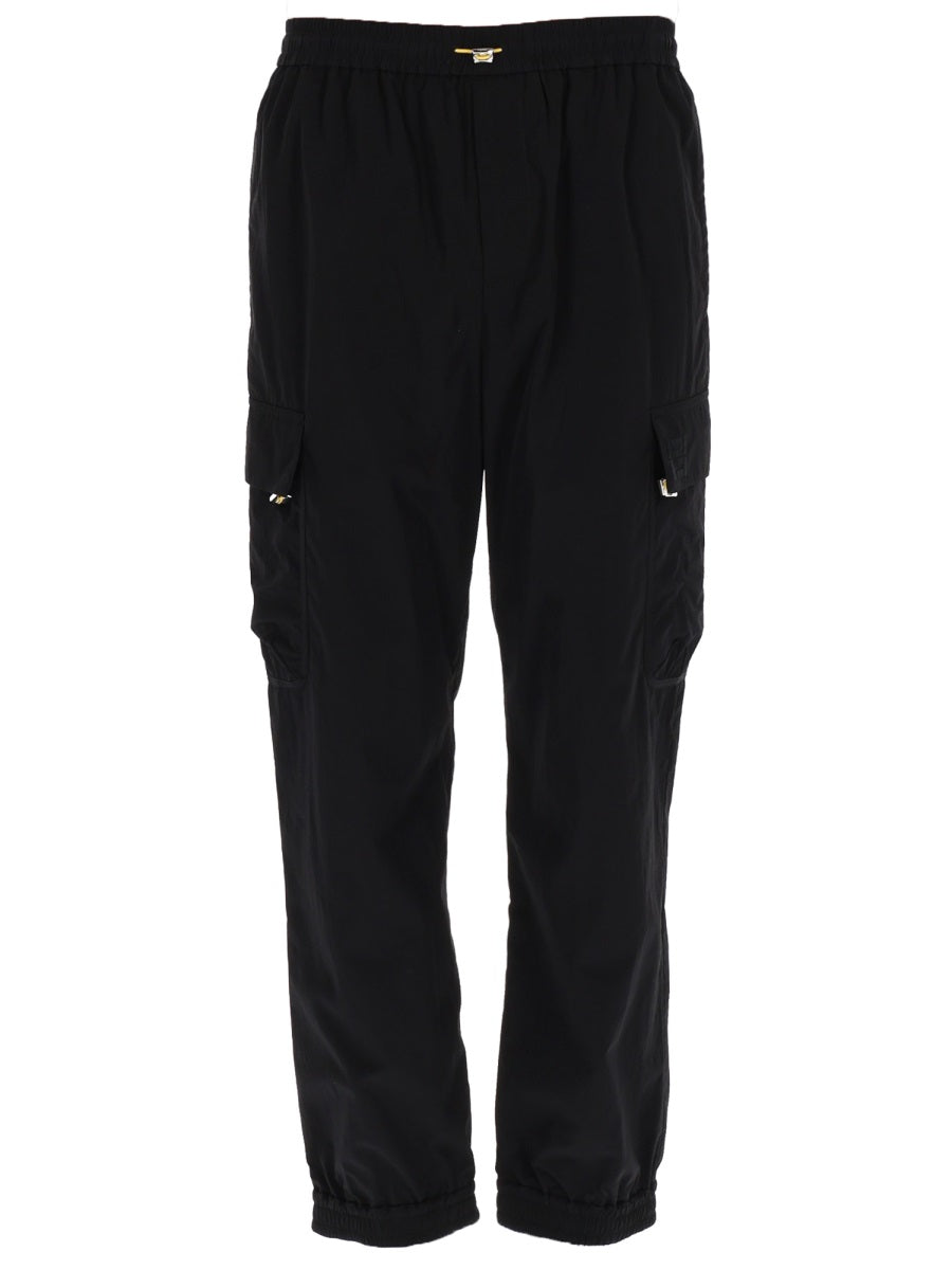 Fendi Pantalone In Tessuto Tecnico