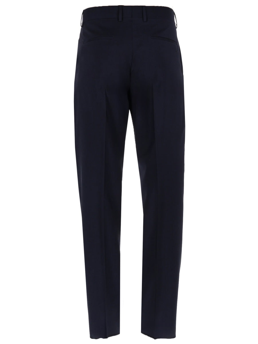 Fendi Pantalone In Tela Di Lana