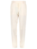Fendi Pantalone In Tela Di Lana