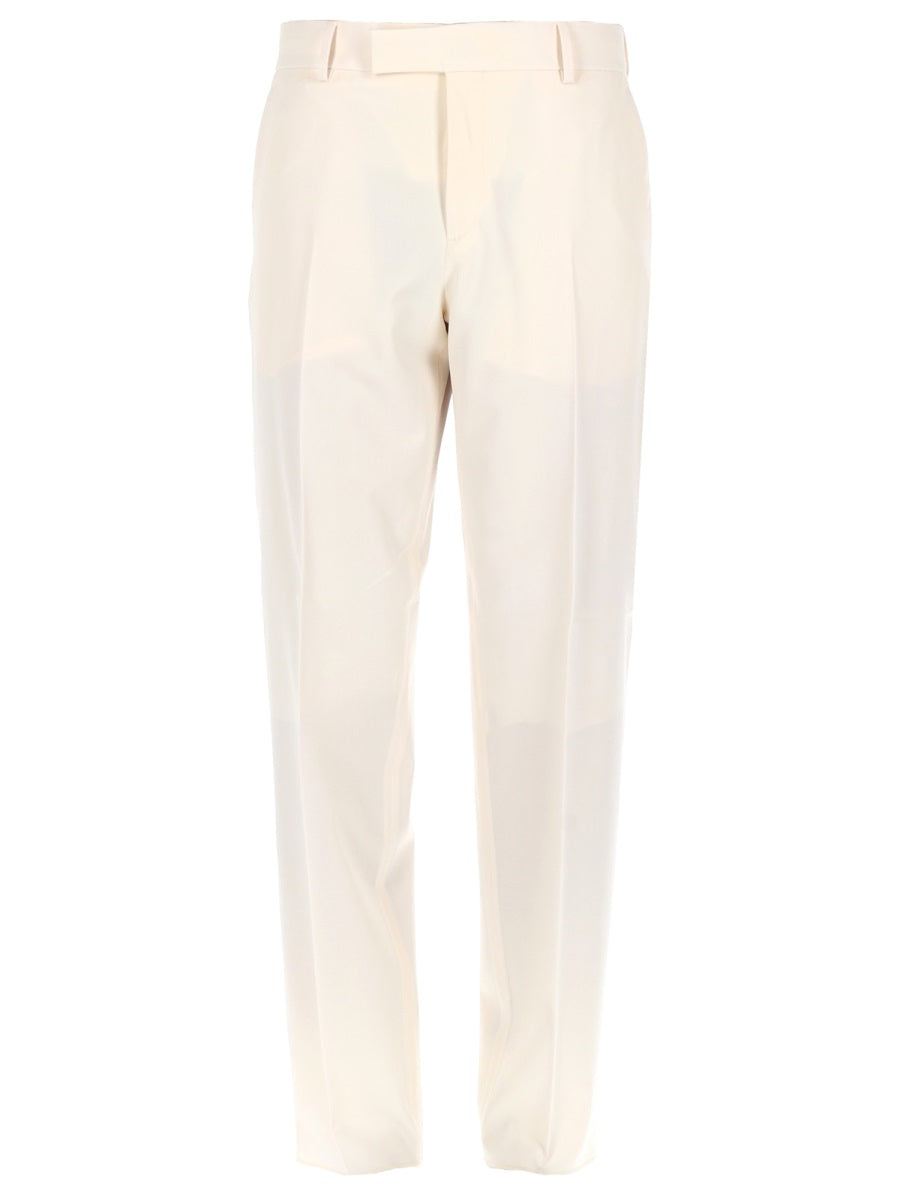 Fendi Pantalone In Tela Di Lana