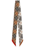 Burberry Sciarpa Sottile "Check"