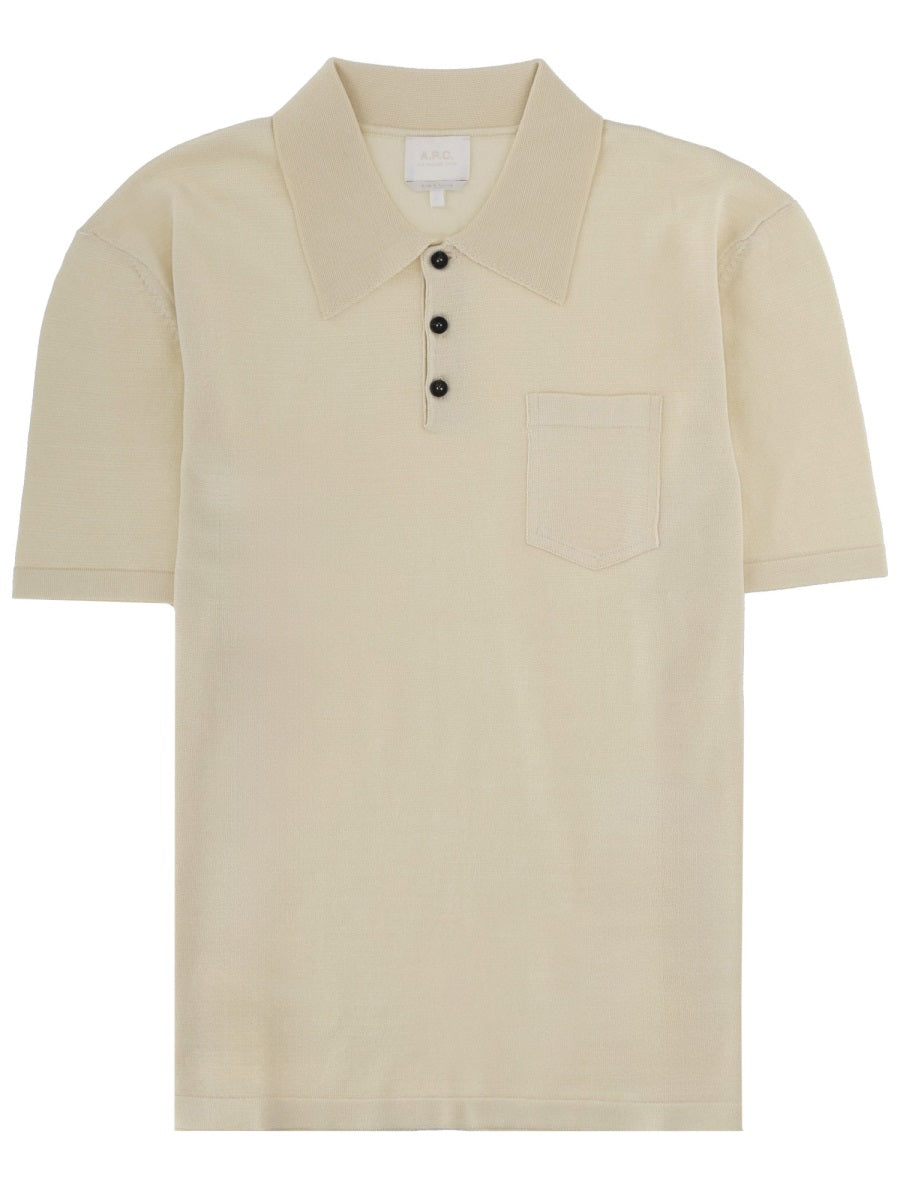 A.P.C. Polo Con Taschino