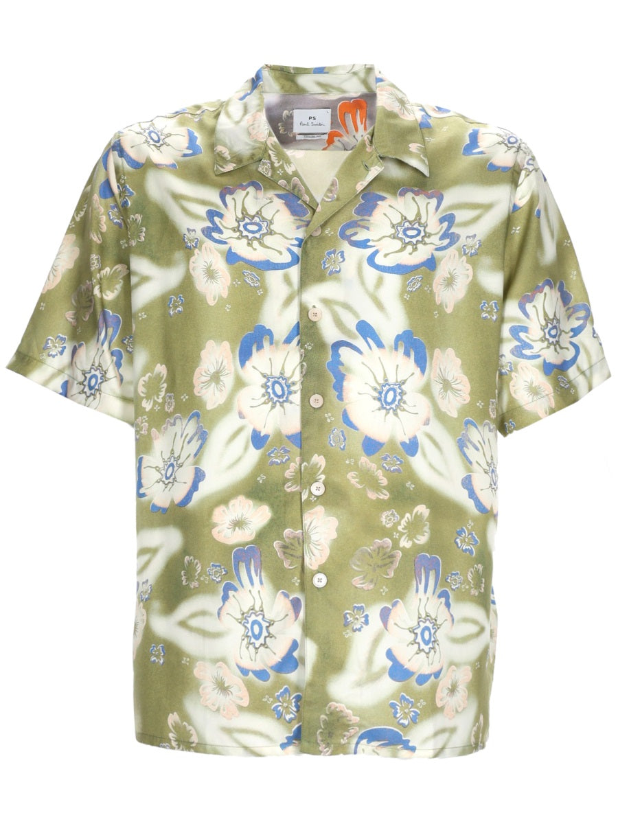 Ps By Paul Smith Camicia "Casual Fit" Con Stampa